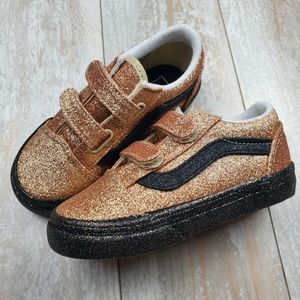 Vans Old Skool Velcro Party Glitter